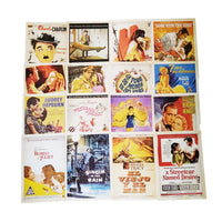 32pcs Vintage Movie Stars Postcards