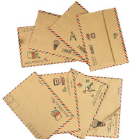 80pcs Kraft Paper Envelopes