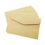 100pcs Vintage Kraft Paper Envelopes