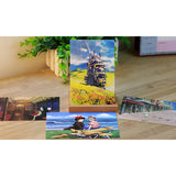 30pcs Hayao Miyazaki Paintings Postcards