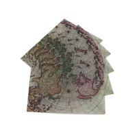 100pcs Vintage European Map Envelopes