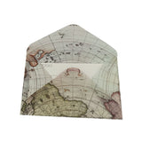 100pcs Vintage European Map Envelopes