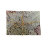 100pcs Vintage European Map Envelopes