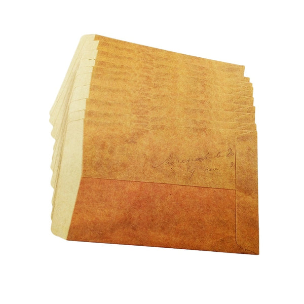 50pcs Vintage Kraft Paper Envelopes