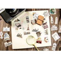 46pcs Hand Painted Stickers